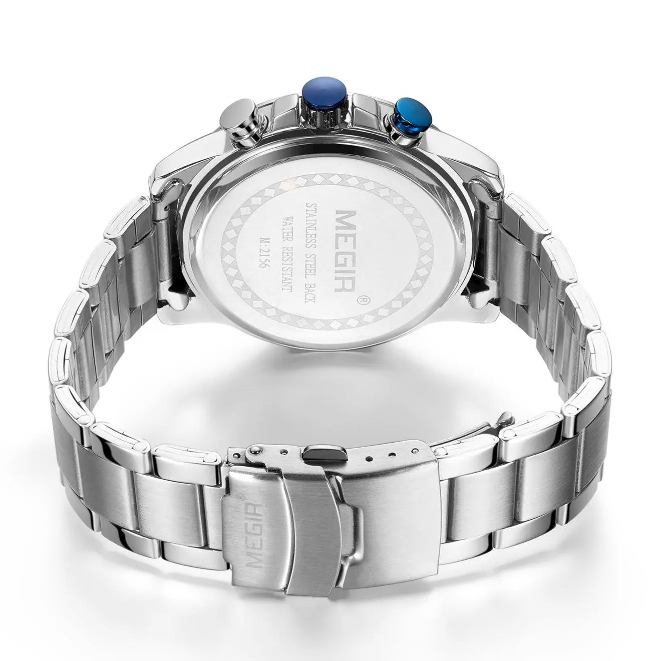 Men's quartz luminous waterproof monochrome watch - Velano