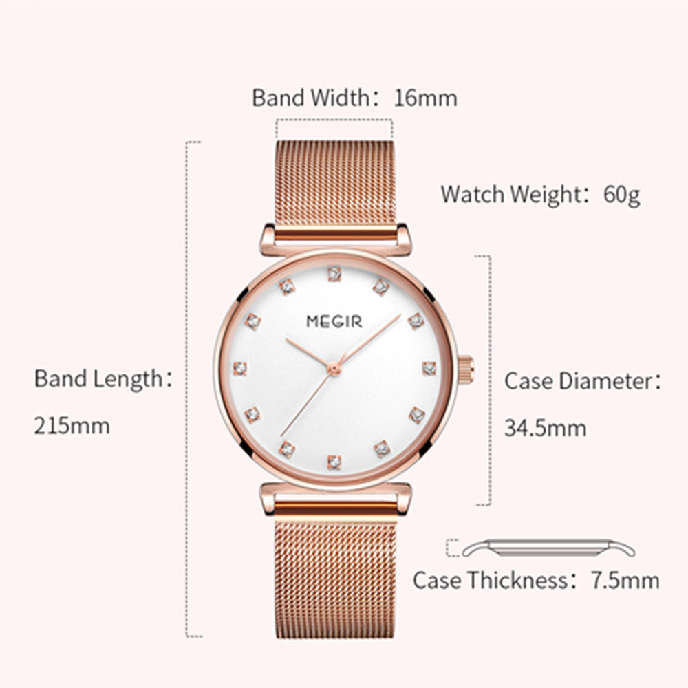 Women's small dial watch - Velano