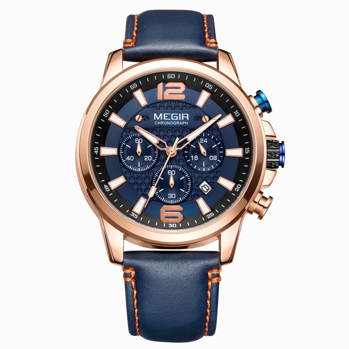 Men's quartz luminous waterproof monochrome watch - Velano