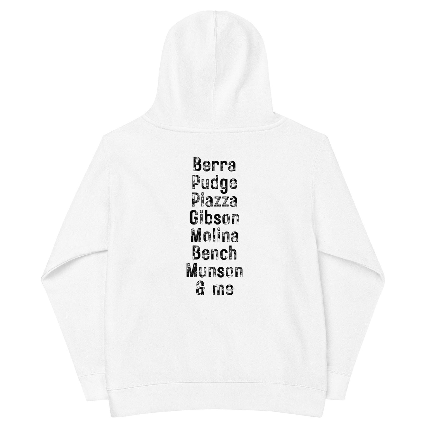Catchers: Nobody Better Baseball Youth Hoodie