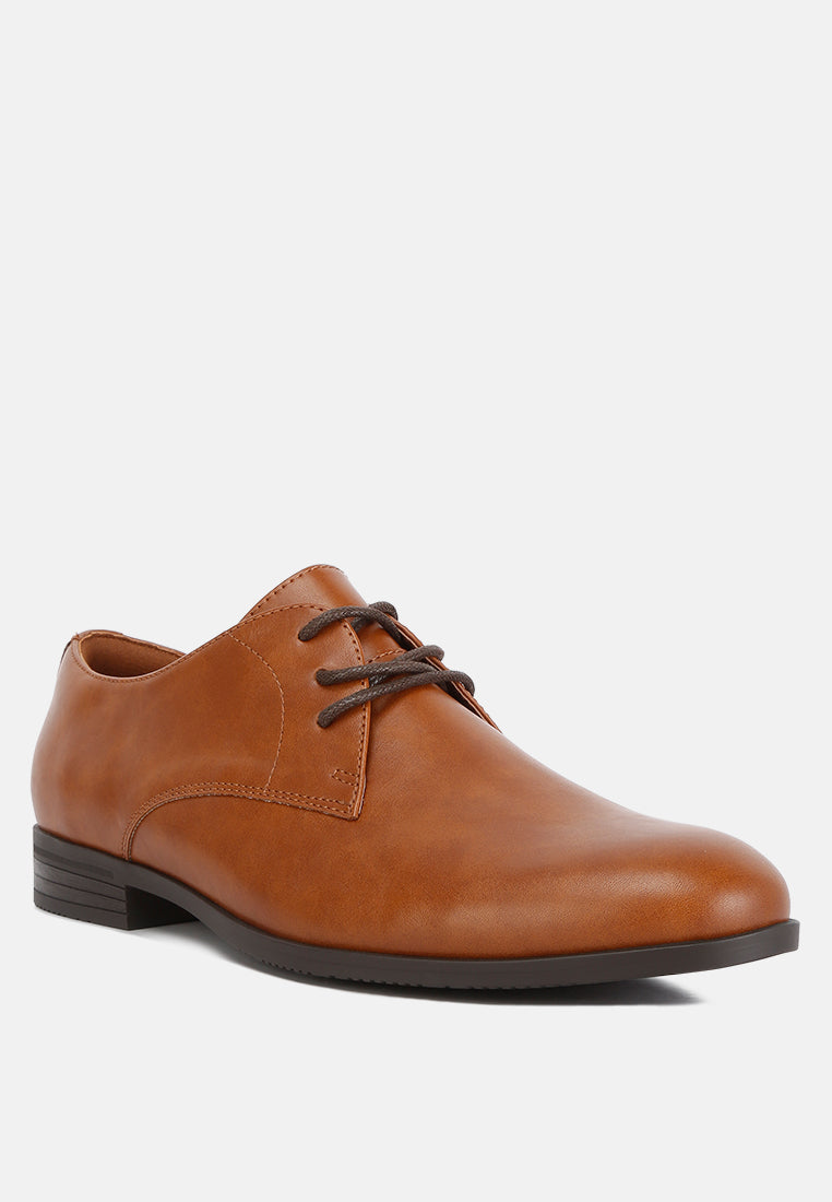 Men's Minimalist Derby Shoes - Velano