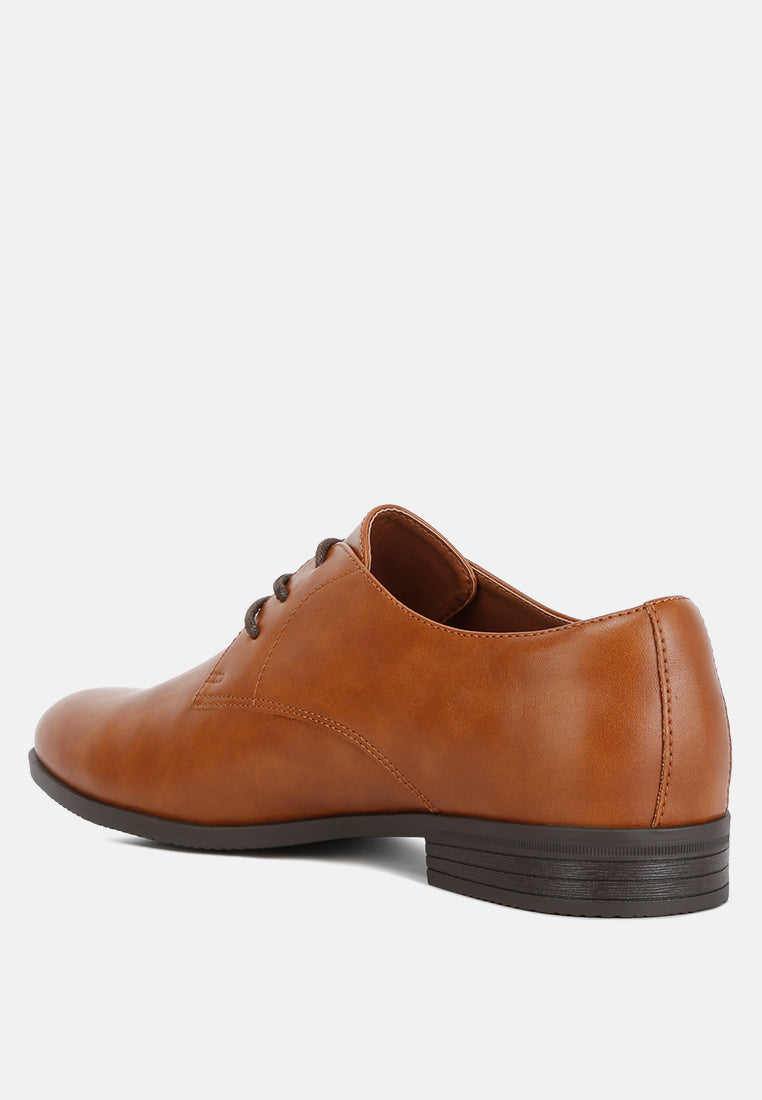Men's Minimalist Derby Shoes - Velano