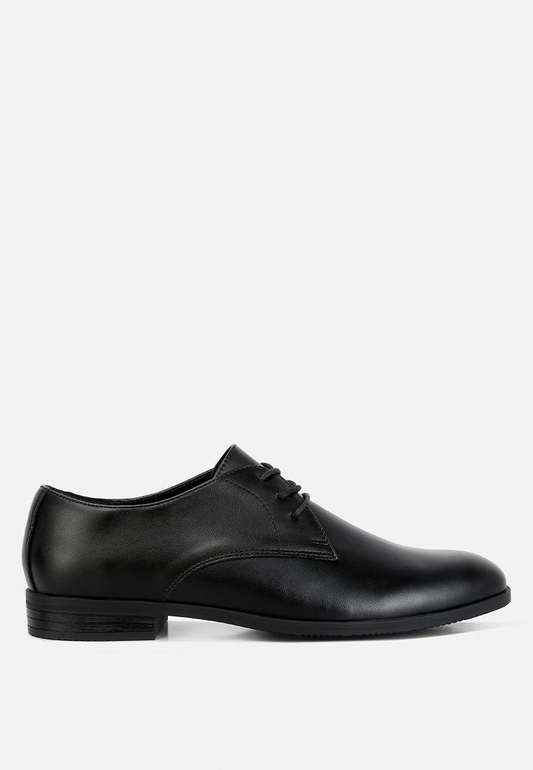 Men's Minimalist Derby Shoes - Velano