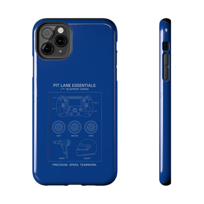 F1 pit crew phone case - Blueprint series