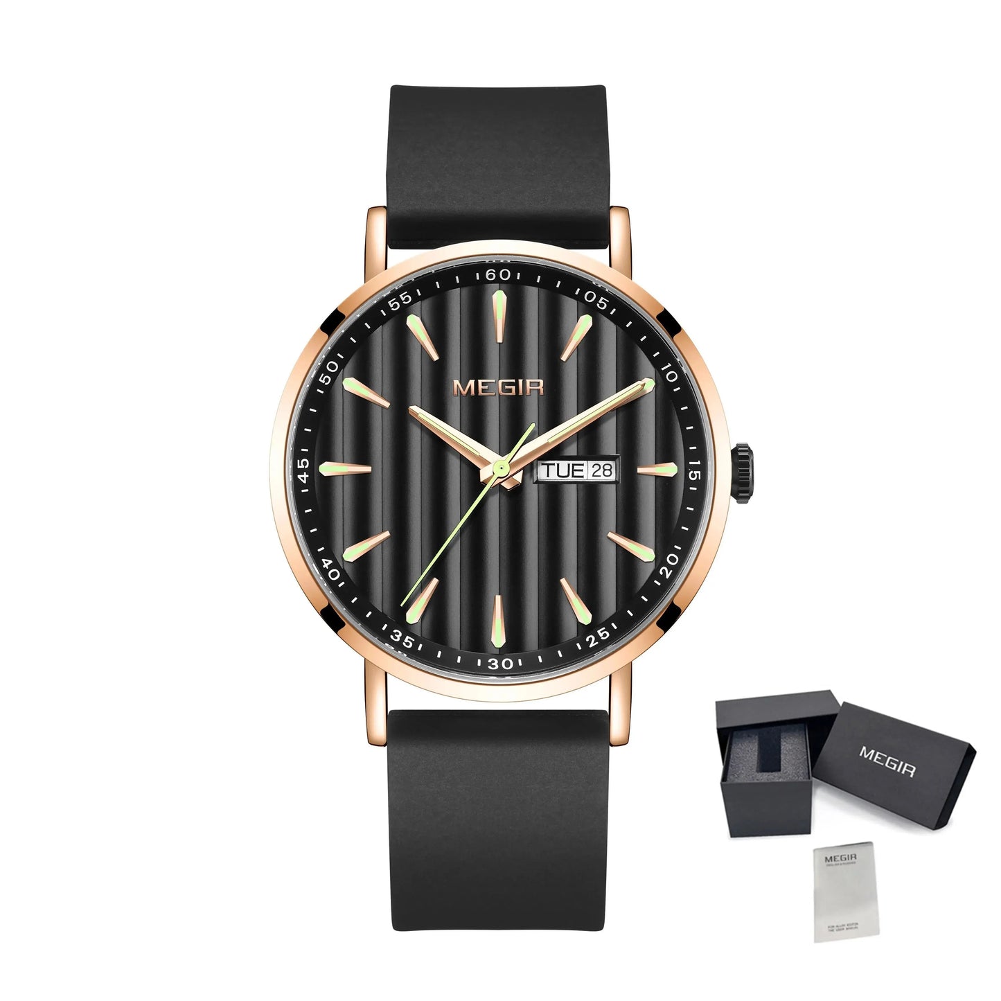Mens big face luxury simplistic watch - Velano