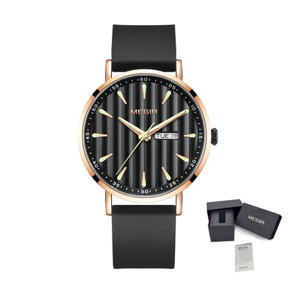 Mens big face luxury simplistic watch - Velano