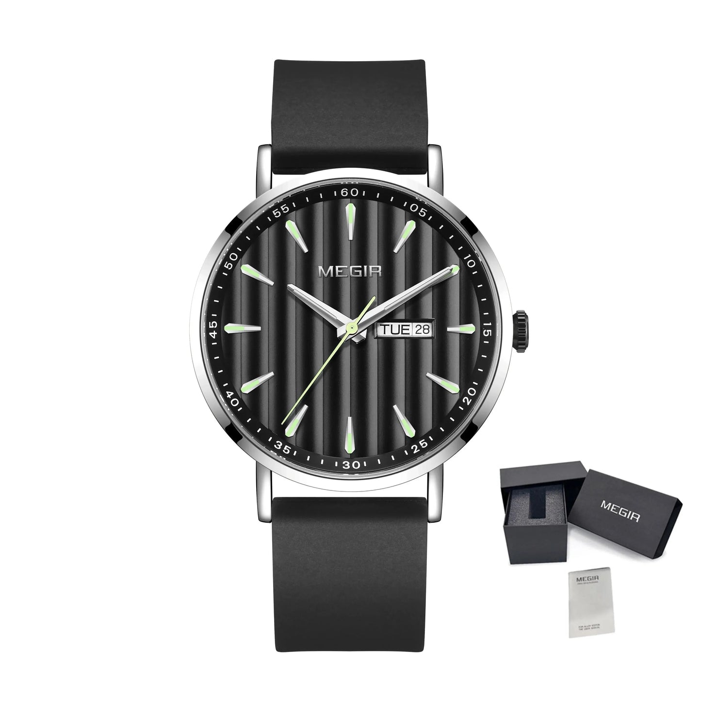 Mens big face luxury simplistic watch - Velano