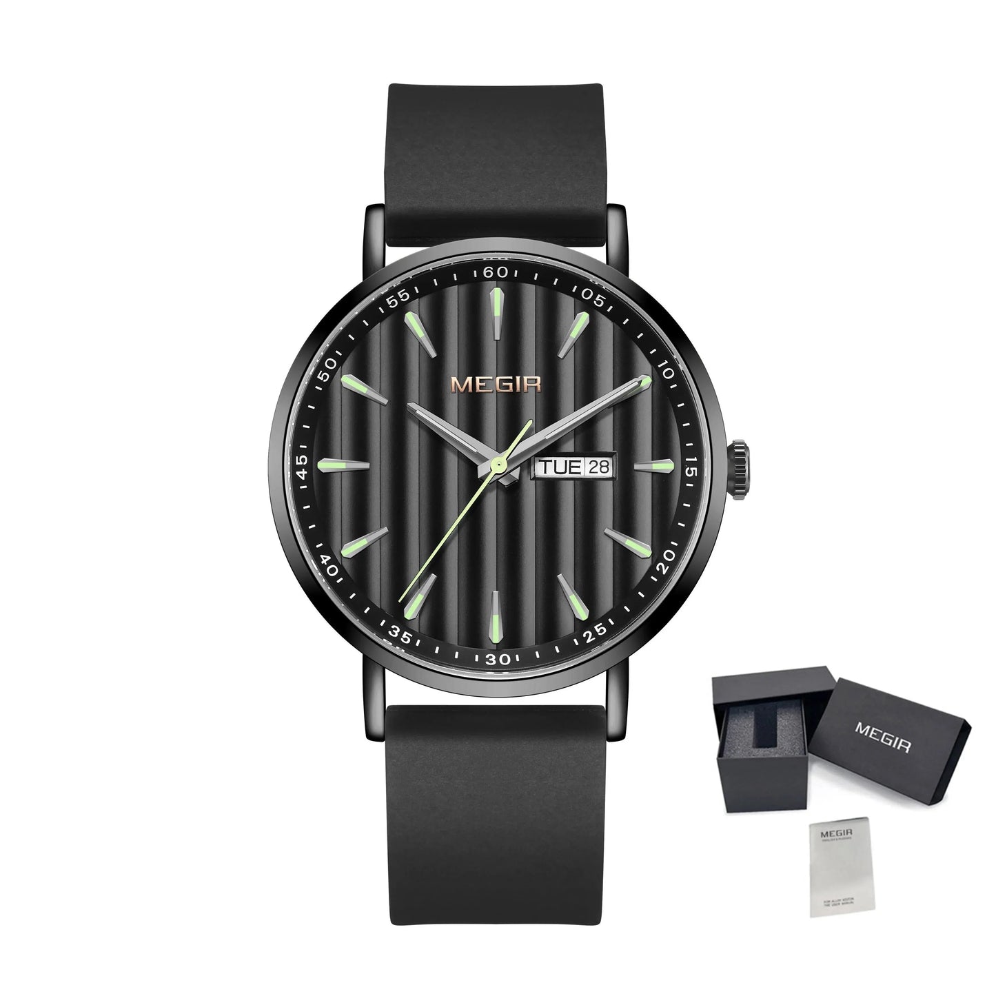 Mens big face luxury simplistic watch - Velano