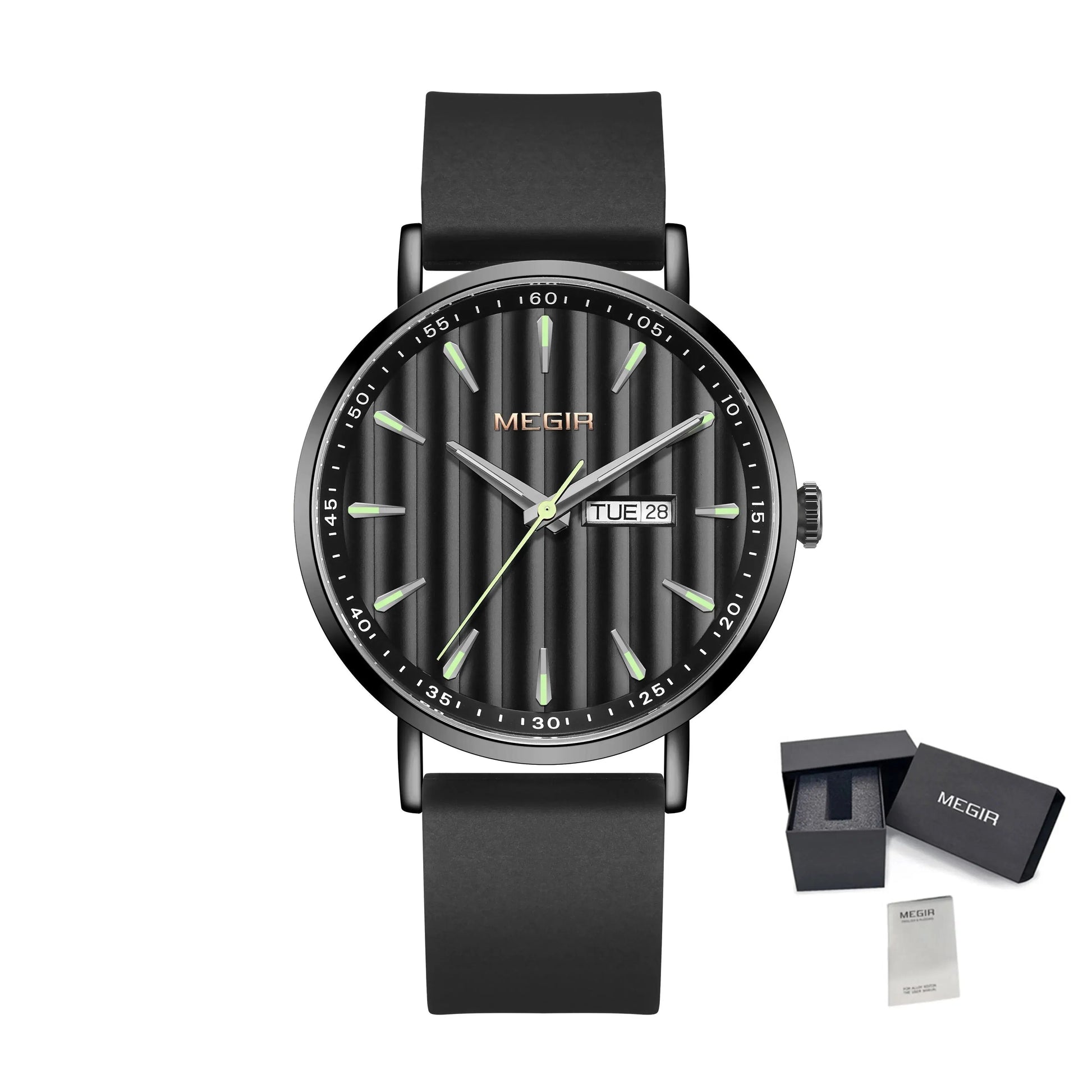 Mens big face luxury simplistic watch - Velano