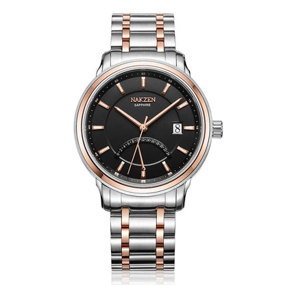 Crescent Shape Mens Quartz Watch Fashion Casual Waterproof Luxury - Velano