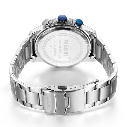 Men's quartz luminous waterproof monochrome watch - Velano