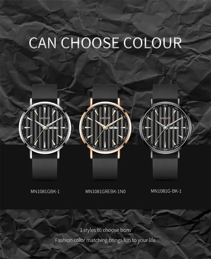 Mens big face luxury simplistic watch - Velano
