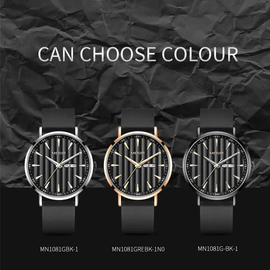 Mens big face luxury simplistic watch - Velano