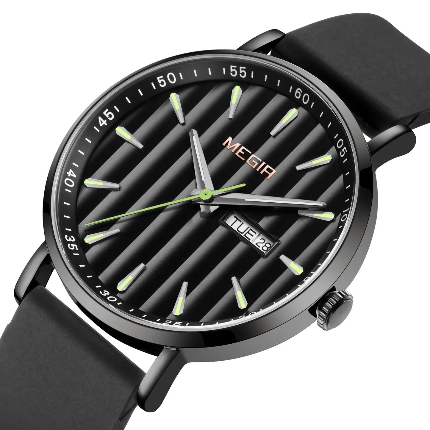 Mens big face luxury simplistic watch - Velano