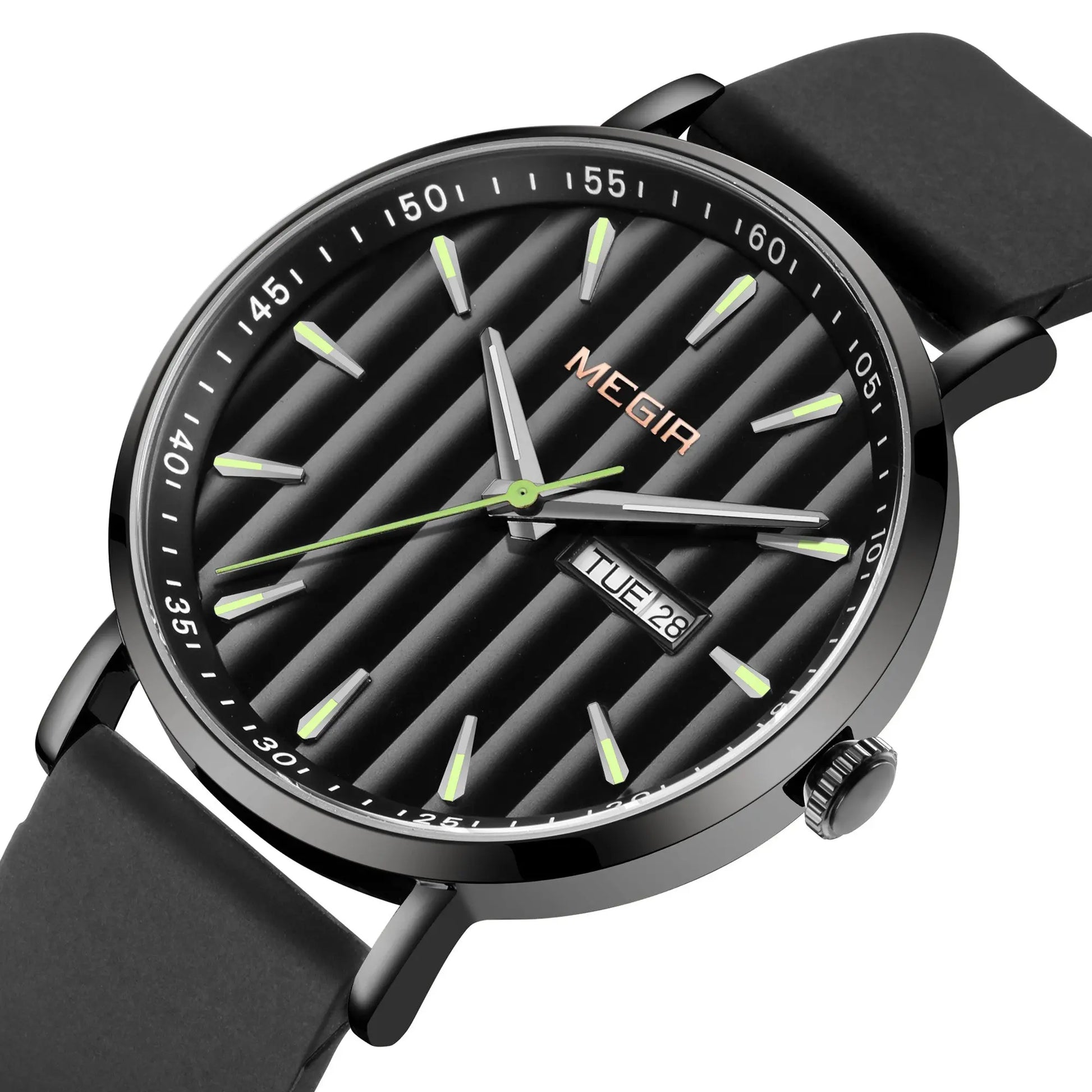 Mens big face luxury simplistic watch - Velano