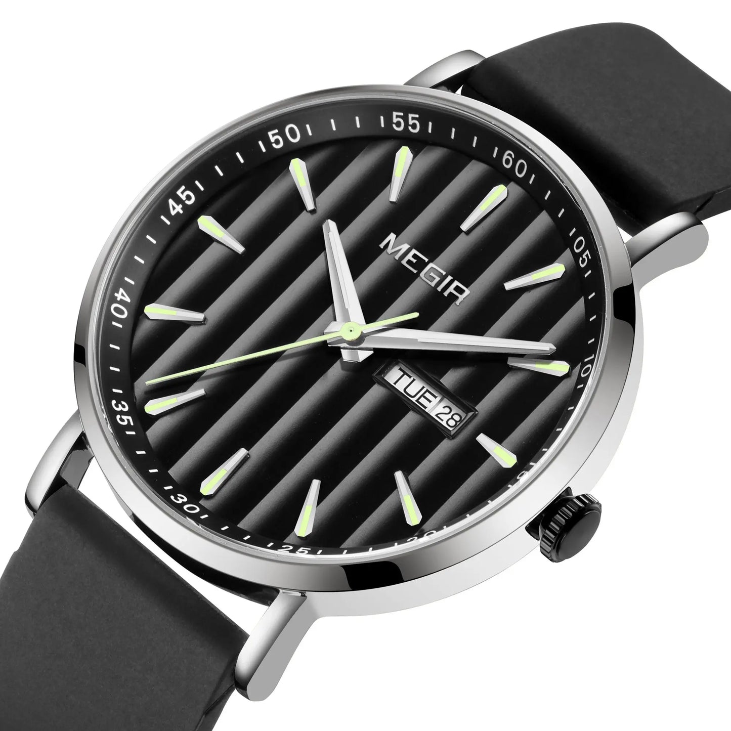 Mens big face luxury simplistic watch - Velano