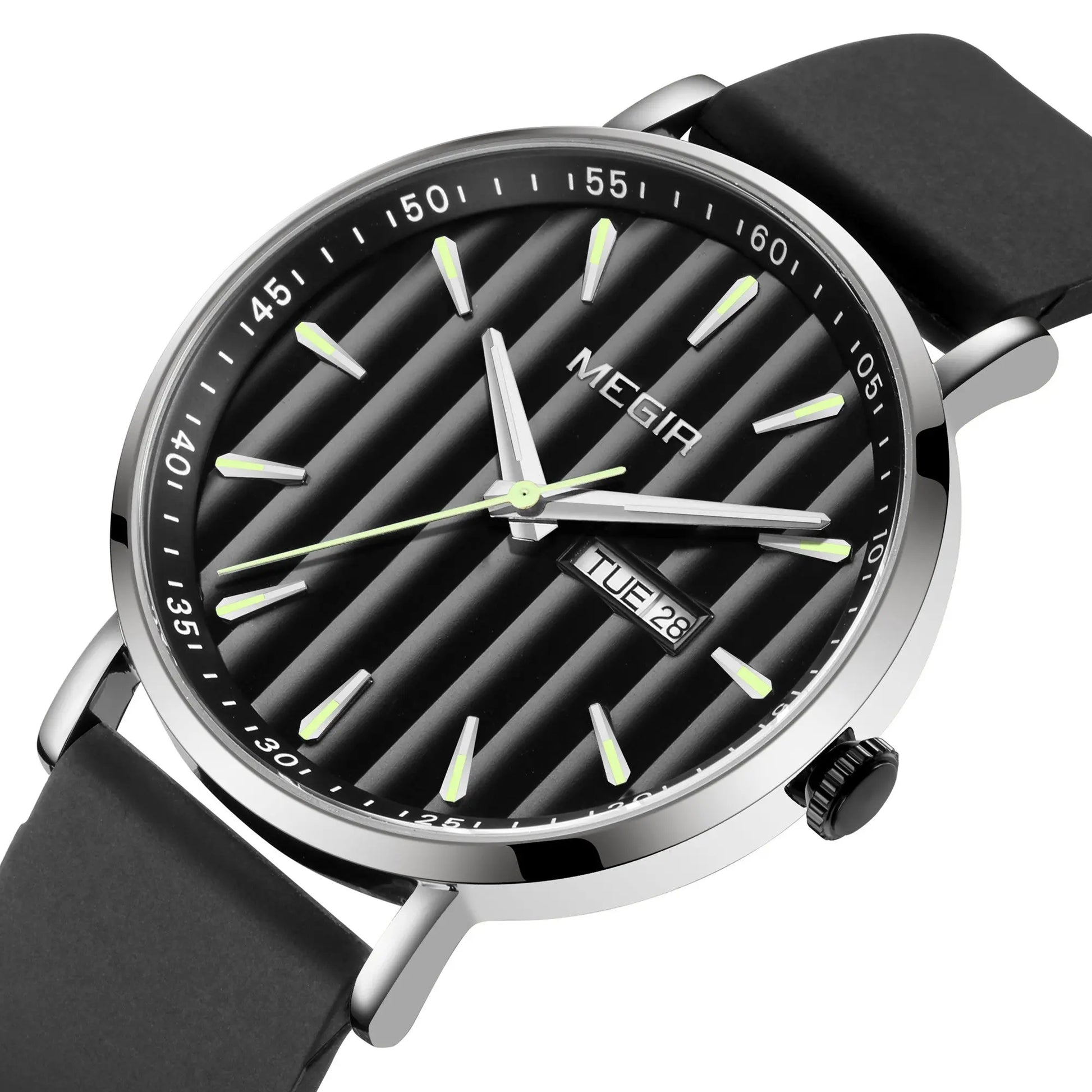 Mens big face luxury simplistic watch - Velano