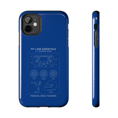 F1 pit crew phone case - Blueprint series