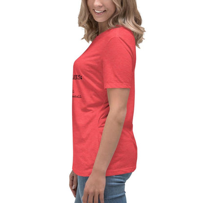 women's weekend plans tee
