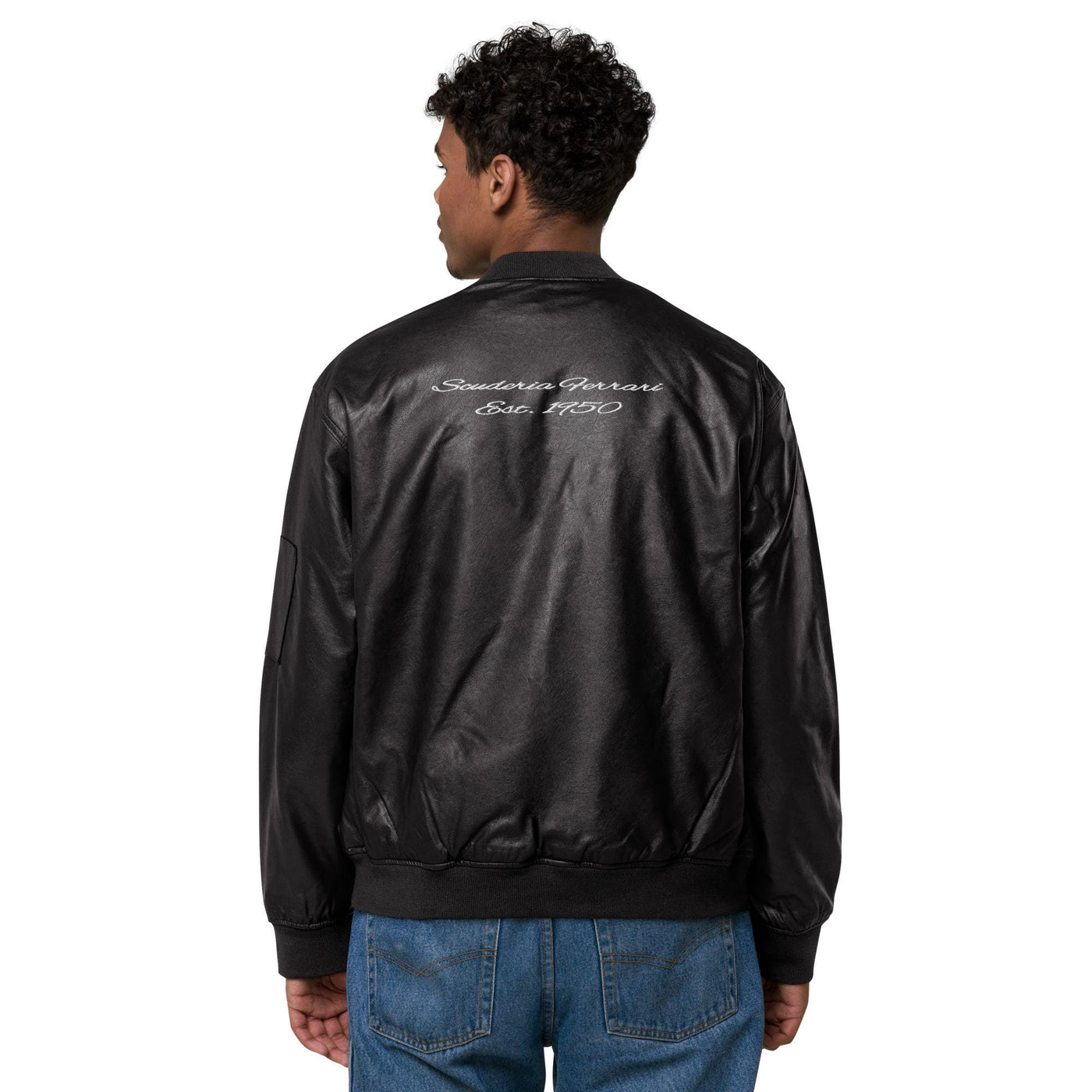 Scuderia Ferrari Heritage Leather Jacket
