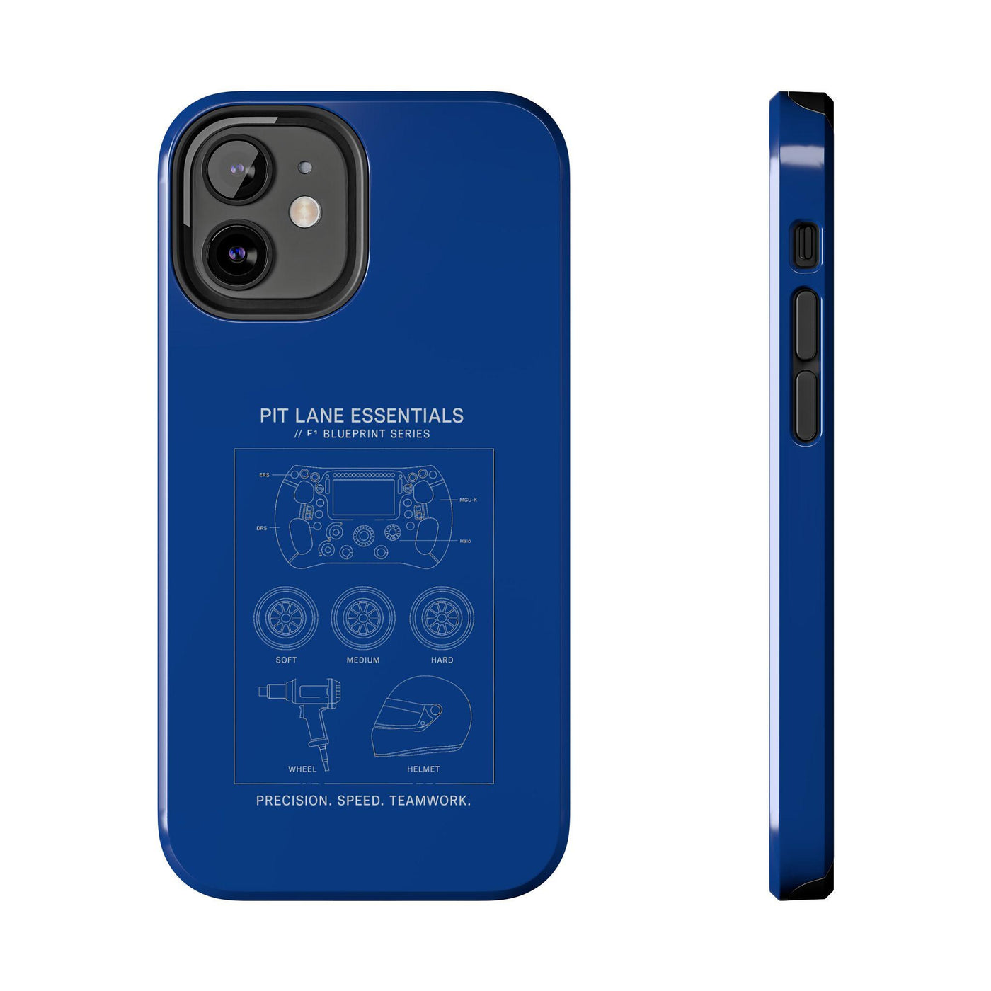 F1 pit crew phone case - Blueprint series