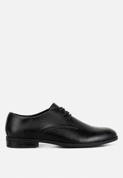 Men's Minimalist Derby Shoes - Velano
