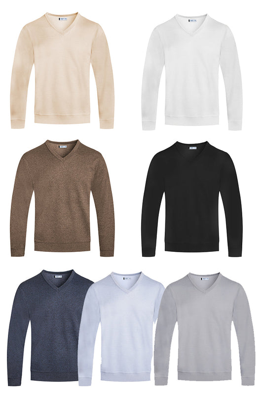 Vneck Old money Mens sweater - Velano