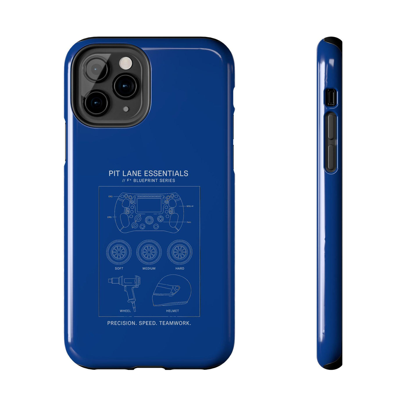 F1 pit crew phone case - Blueprint series
