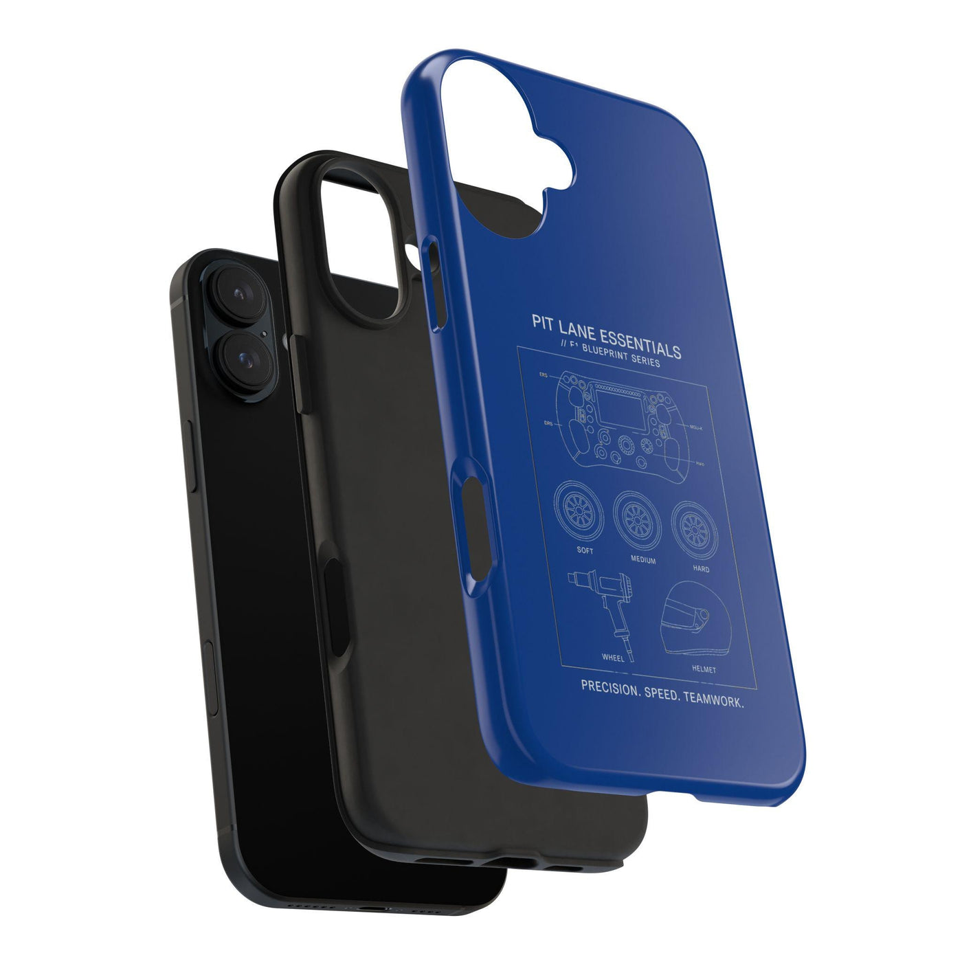 F1 pit crew phone case - Blueprint series